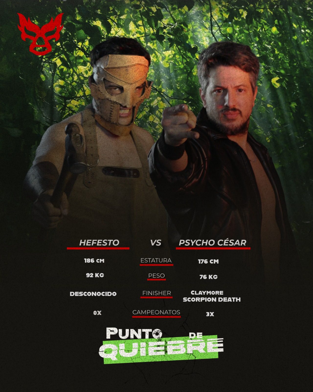 Psycho Cesar vs Hefesto